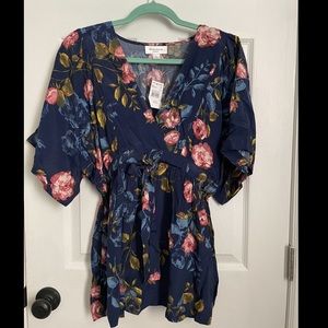 Motherhood Maternity Floral Top